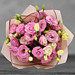 Blushing Pink Lisianthus Bouquet