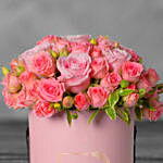 Box Of Pink Roses