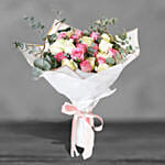 Lovely Mixed Roses Bouquet