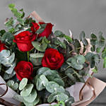 Passionate 05 Red Roses Bouquet