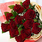 Beauty Of Love 12 Roses