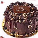 Crunchy Chocolate Hazelnut Cake 12 Portion For Birthday