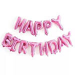 Happy Birthday Alphabet Balloon Set