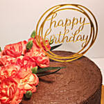 Happy Birthday Chocolate Cake- 1 Kg