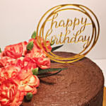 Happy Birthday Chocolate Cake- 1.5 Kg