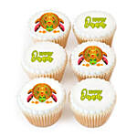Happy Onam Photo Cupcakes