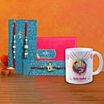 Rakhi Set With Personalized Mug