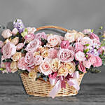 Ravishing Mixed Flowers Basket