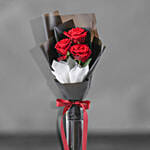 Romantic Red Roses Arrangement