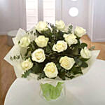 White Roses Bouquet