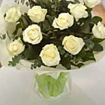 White Roses Bouquet