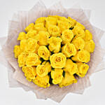 35 Yellow Roses Bouquet