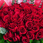 50 Red Roses Beauty