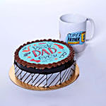 Best Dad Cake With Mug