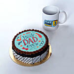 Best Dad Cake With Mug