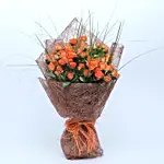 Oranage Spray Roses Bouquet