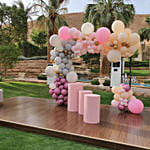 Pastel Balloon Arch Decor