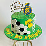 Delicious Football Vanilla Cake 1 Kg