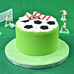Football Fan Red Velvet Cake 1 Kg