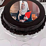 Chocolate Truffle Birthday Special Photo Cake Half Kg