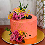 Flowerly Chocolate Cake 1 Kg