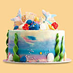 Little Mermaid Layer Chocolate Cake 1 Kg