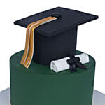 Graduation Chocolate Cake