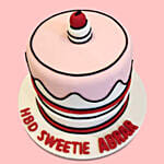 My Cutie Pie Large Red Velvet Cake