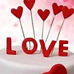 Love Special Chocolate Fondant Cake 1 Kg