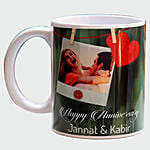Sweet Red Roses And Personalised Mug