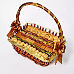 Stuffed Dates And Baklava Basket