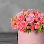Box Of Pink Roses