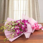 Purple Orchids & Honey Cake 4 Portions