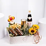 Ramadan Kareem Gifts Box N Sunflowers