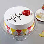 Heart Beat Chocolate Cake Half Kg