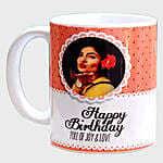 White Roses And Personalised Mug