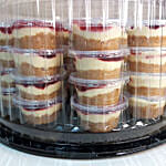Classic Strawberry Mini Cheesecake 25 Pcs