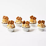 Lotus Biscoff Cup Cakes 12 Pcs