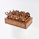Heritage Wooden Camel Theme Chocolate Tray