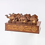 Heritage Wooden Camel Theme Chocolate Tray
