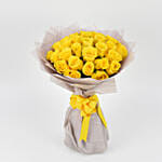 35 Yellow Roses Bouquet