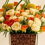 Asala Arabic Inscription Flower Vase