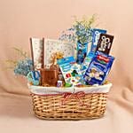 Back To School Basket Of Cookies N Stationery