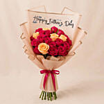 Beautiful Dark Pink Baby Roses Bouquet