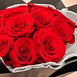 Beautiful Red Roses Flower Bouquet