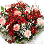 Beautiful Roses & Chrysanthemums Bouquet