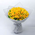 Beautiful Yellow Rose N Spray Rose Bouquet