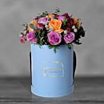 Beauty Of Mix Roses In A Box
