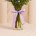 Birthday Wishes Aster Flowers Tall Vase