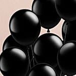 Black Latex Balloon Set